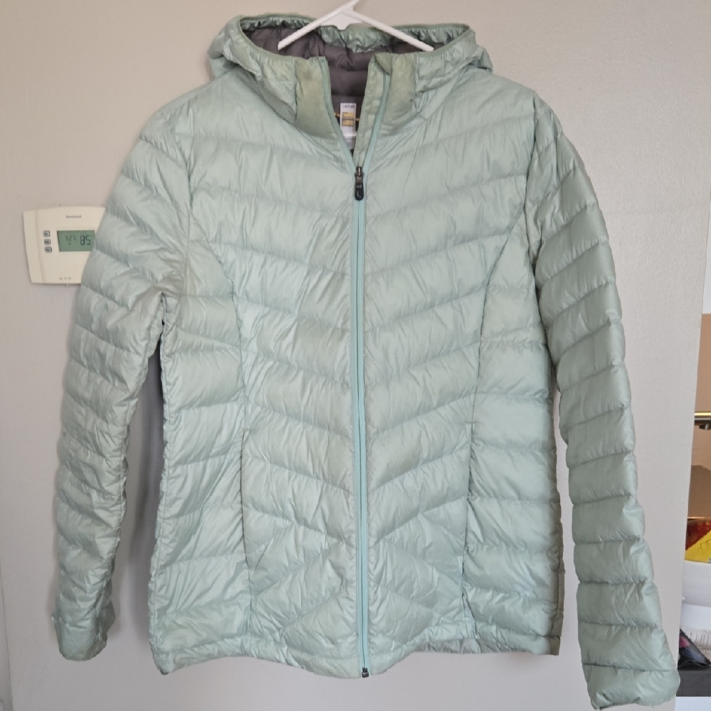 Lole Mint Green Packable Down Jacket